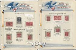 Collection De Timbres Des États-unis Dans White Ace Album 1893-1939 Commemoratives, Jfz