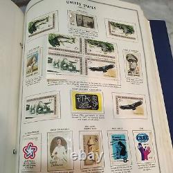 Collection De Timbres Des États-unis En 1983 Album Harris Liberty. Les Années 1800. Huge
