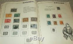 Collection De Timbres Du Canada Album De Lots Meilleur Bluenose Tercentenary Large Queen 1859