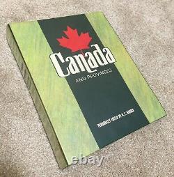 Collection De Timbres Du Canada Jusqu’en 1978 Avec Bob Dans Un Album Harris (voir Description!)