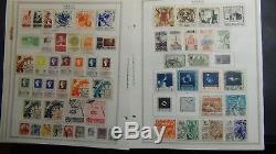 Collection De Timbres Du Mexique Sur Les Pages De L'album Minkus À 92 Avec Environ 1400 Timbres