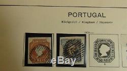 Collection De Timbres Du Portugal Dans L'album Schaubek À 65 Avec 950 Timbres Classiques