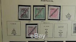 Collection De Timbres Du Portugal Dans L'album Schaubek À 65 Avec 950 Timbres Classiques