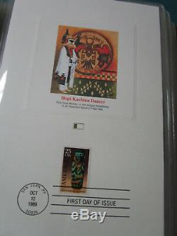Collection De Timbres Fleetwood Proof Card De La Société Des États-unis, Album 1985-195