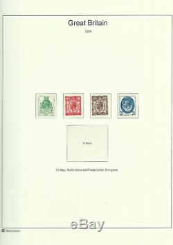 Collection De Timbres Historiques (vers 1880-1984, Principalement De La Menthe) Dans L'album De Westminster