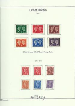 Collection De Timbres Historiques (vers 1880-1984, Principalement De La Menthe) Dans L'album De Westminster