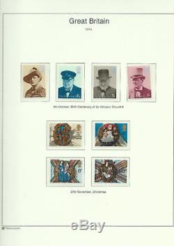 Collection De Timbres Historiques (vers 1880-1984, Principalement De La Menthe) Dans L'album De Westminster