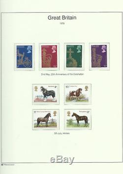 Collection De Timbres Historiques (vers 1880-1984, Principalement De La Menthe) Dans L'album De Westminster