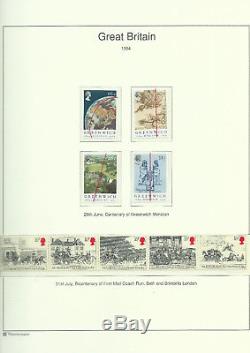 Collection De Timbres Historiques (vers 1880-1984, Principalement De La Menthe) Dans L'album De Westminster