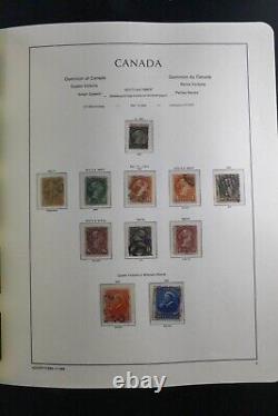Collection De Timbres Kengo Canada En Album Phare 1859-1985 Presque Complet Hv