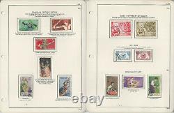 Collection De Timbres Laos 1951-1965 En Album K-line, 37 Pages, Jfz