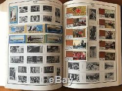 Collection De Timbres Poste Mondiaux Album Statesman Deluxe, Années 1880 À 1970, Avec Tri Sélectif