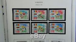 Collection De Timbres Roumanie Dans L'album Scott Sur Les Pages Minkus Avec 2k Ou Si Stamps'91