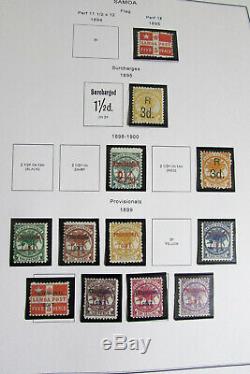 Collection De Timbres Samoa 1859-1996 Dans Un Album