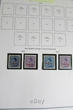 Collection De Timbres Samoa 1859-1996 Dans Un Album