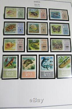 Collection De Timbres Samoa 1859-1996 Dans Un Album