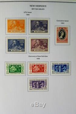 Collection De Timbres Stellaires Des Années 1800 Aux Années 2000, 37 Albums Du Commonwealth Britannique