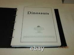 Collection De Timbres Topiques De La Monnaie Dinosaures Dans L'album Palo Higeless 539 $+ CV