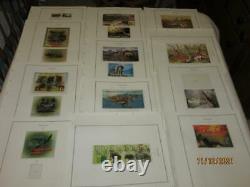 Collection De Timbres Topiques De La Monnaie Dinosaures Dans L'album Palo Higeless 539 $+ CV
