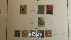 Collection De Timbres Turquie Dans L'album Scott Specialty Avec 1300 Ou Si Timbres To'53