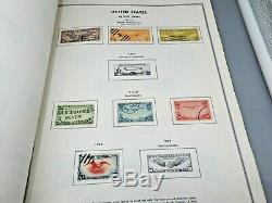 Collection De Timbres U. S. Dans Liberty Album Harris Des Années 20 Aux Années 1970