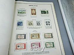 Collection De Timbres U. S. Dans Liberty Album Harris Des Années 20 Aux Années 1970