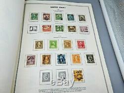 Collection De Timbres U. S. Dans Liberty Album Harris Des Années 20 Aux Années 1970