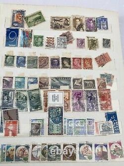 Collection De Timbres Vintage, Rares Dans Le Monde Entier, Amazing Stamps Album Complet