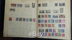 Collection De Timbres Ww Dans L'album Scott Int'l Copyright 1938 Avec 4000 Ou Plus