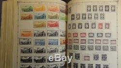 Collection De Timbres Ww En 4 Vol. Regent Albums Chargés Avec Environ 20k Timbres