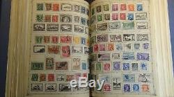 Collection De Timbres Ww En 4 Vol. Regent Albums Chargés Avec Environ 20k Timbres