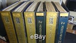 Collection De Timbres Ww En 6 Vol. Albums Harris Chargés De Timbres D'environ 22k