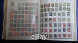 Collection De Timbres Ww En 6 Vol. Albums Harris Chargés De Timbres D'environ 22k