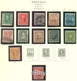 Collection Des États-unis 1847-1995, 3 Anneaux Scott Specialty Albums Scott 19 874 $