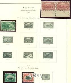 Collection Des États-unis 18472005, Deux Albums Scott Spécialisés, Scott 1 940,00 $