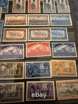 Collection ÉGYPTE État mixte Album de 16 pages avec quelques ensembles de grande valeur