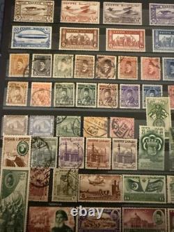Collection ÉGYPTE État mixte Album de 16 pages avec quelques ensembles de grande valeur