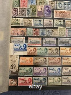 Collection ÉGYPTE État mixte Album de 16 pages avec quelques ensembles de grande valeur
