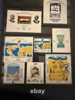 Collection ÉGYPTE État mixte Album de 16 pages avec quelques ensembles de grande valeur