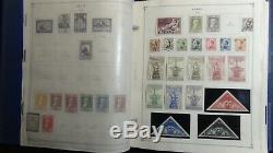 Collection Espagne Timbre Dans L'album Scott Int'l Avec Est. Beaucoup 1.350 Stamps'92