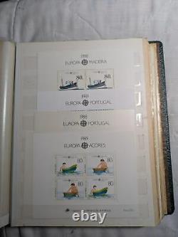 Collection Europa de qualité inhabituelle dans un album de stock de qualité MNH 48 photos