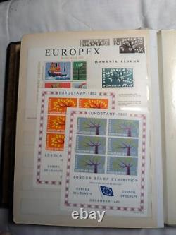 Collection Europa de qualité inhabituelle dans un album de stock de qualité MNH 48 photos