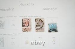 Collection Europe de plus de 1 750 timbres neufs et utilisés stockés dans un album