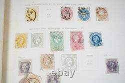 Collection Europe de plus de 1 750 timbres neufs et utilisés stockés dans un album