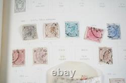 Collection Europe de plus de 1 750 timbres neufs et utilisés stockés dans un album