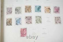 Collection Europe de plus de 1 750 timbres neufs et utilisés stockés dans un album