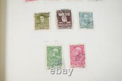 Collection Europe de plus de 1 750 timbres neufs et utilisés stockés dans un album