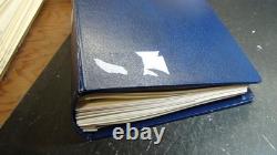 Collection France Stampsweis dans un album Scott International, est. 2870 timbres jusqu’en 2000