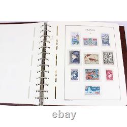 Collection France de 1968 à 1987 Album haut de gamme Leuchtturm Nouveaux timbres