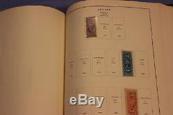 Collection Impressionnante De Timbres Américains Montée Dans Un Album National Scott 1846 1975 Timbres
